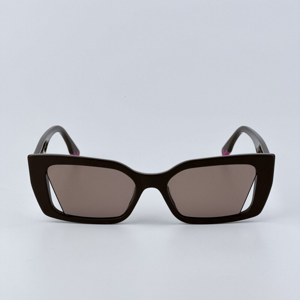 Fendi Women BRAND NEW Sunglasses Truffle Light Brown Geometric FE40032I 50E - Picture 3 of 9